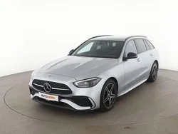 Silber Gebraucht 2022 Mercedes C220 AMG line Kombi | 36.810 € (Etwas zu teuer)