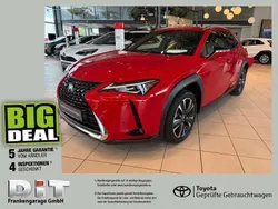 Glutrot Gebraucht 2021 Lexus UX 250h SUV | 26.290 € (Fairer Preis)