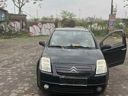 Schwarz Gebraucht 2005 Citroën C2 Kleinwagen | 650 € (Fairer Preis)