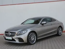 Mojavesilber metalliclack 859u Gebraucht 2021 Mercedes C200 AMG line Coupé | 34.780 € (Guter Preis)