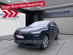 Schwarz (mythosschwarz metallic) Gebraucht 2024 Audi Q4 Sportback e-tron S-Line SUV | 48.750 €