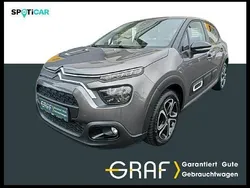 Platinum grau Gebraucht 2022 Citroën C3 Feel Kleinwagen | 14.980 € (Fairer Preis)