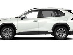 Platinweiss metallic Neu 2025 Toyota RAV4 Hybrid Team SUV | 43.626 € (Fairer Preis)