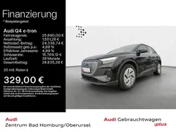 Mythosschwarz metallic Gebraucht 2022 Audi Q4 e-tron SUV | 25.890 € (Fairer Preis)