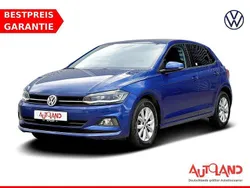 Blau Gebraucht 2018 VW Polo Highline Kleinwagen | 18.490 € (Fairer Preis)