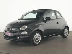 Schwarz Gebraucht 2021 Fiat 500C Lounge Cabrio | 13.877 € (Fairer Preis)