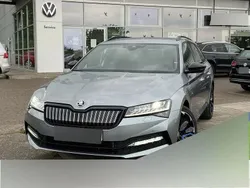 Grau Gebraucht 2021 Skoda Superb SportLine Kombi | 31.349 € (Fairer Preis)