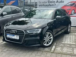 Schwarz Gebraucht 2018 Audi A3 Sportback S-Line Limousine | 19.490 € (Fairer Preis)