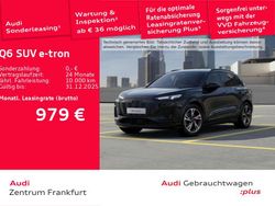Mythosschwarz metallic Gebraucht 2025 Audi Q6 e-tron Performance SUV | 72.850 € (Fairer Preis)