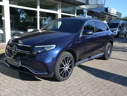Cavansitblau metallic paint Gebraucht 2020 Mercedes EQC400 AMG line SUV | 32.980 € (Etwas zu teuer)