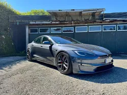 Grau Gebraucht 2023 Tesla Model S Plaid Limousine | 72.999 € (Guter Preis)