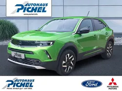 Matcha green/ikone gruen Gebraucht 2021 Opel Mokka-e Elegance SUV | 19.890 € (Fairer Preis)