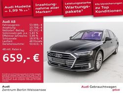Mythosschwarz metallic Gebraucht 2020 Audi A8L Ambiente Limousine | 56.889 € (Guter Preis)