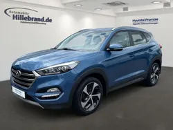 Blau Gebraucht 2017 Hyundai Tucson Style SUV | 17.850 € (Fairer Preis)