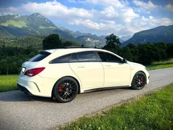 Weiß Gebraucht 2015 Mercedes CLA45 AMG Shooting Brake AMG Kombi | 23.000 € (Teuer)