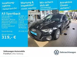 Brillantschwarz Gebraucht 2022 Audi A3 Sportback e-tron Basis Limousine | 24.880 € (Fairer Preis)