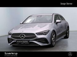 Silberlack hightechsilber (metallic) Gebraucht 2024 Mercedes CLA200 Shooting Brake AMG Kombi | 29.620 € (Superpreis)