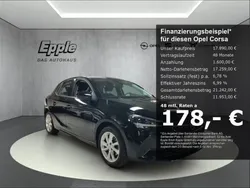 Schwarz Gebraucht 2023 Opel Corsa Elegance Limousine | 17.390 € (Guter Preis)