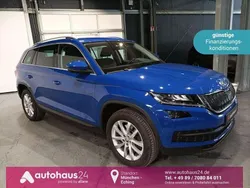 Blau Gebraucht 2021 Skoda Kodiaq Style SUV | 27.220 € (Superpreis)