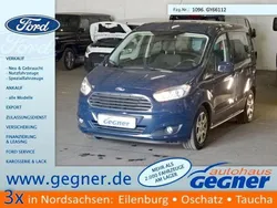 Blau Gebraucht 2016 Ford Tourneo Courier Trend Van / Kleinbus | 18.640 €