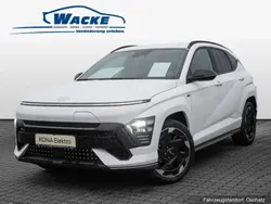 Atlas white Neu 2025 Hyundai Kona N Line SUV | 38.770 € (Fairer Preis)