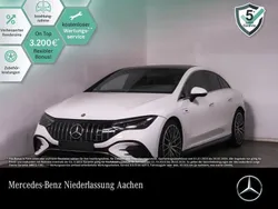 Weiß Gebraucht 2024 Mercedes EQE AMG 53 Premium Limousine | 75.990 € (Superpreis)