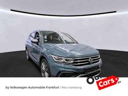 Petroleum blue metallic (metallic) Gebraucht 2022 VW Tiguan Allspace Elegance SUV | 31.980 € (Guter Preis)