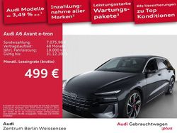Mythosschwarz metallic Gebraucht 2025 Audi A6 e-tron S-Line Kombi | 77.985 € (Fairer Preis)