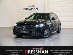 Schwarz unilack Gebraucht 2022 Mercedes C200 AMG Kombi | 36.360 € (Etwas zu teuer)