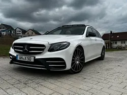 Weiß Gebraucht 2017 Mercedes E350 AMG line Kombi | 28.990 € (Etwas zu teuer)