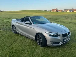 Grau Gebraucht 2015 BMW 218 Comfort Edition Cabrio | 18.599 € (Fairer Preis)
