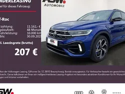 Blau Neu 2025 VW T-Roc R SUV | 51.510 € (Etwas zu teuer)