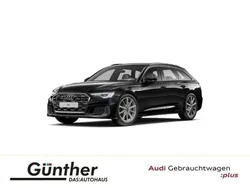 Mythosschwarz metallic Gebraucht 2024 Audi A6 S-Line Kombi | 56.000 €