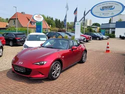 Soul red crystal Gebraucht 2025 Mazda MX5 Exclusive-Line Cabrio | 33.900 € (Teuer)