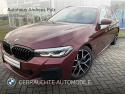 Rot Gebraucht 2021 BMW 540 M Sport Kombi | 37.707 € (Guter Preis)