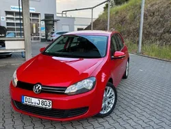 Rot Gebraucht 2009 VW Golf VI Trendline Limousine | 6.500 € (Fairer Preis)