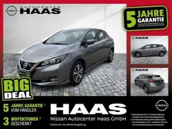 Gun metallic (m) (metallic) Gebraucht 2019 Nissan Leaf Acenta Kleinwagen | 14.990 € (Etwas zu teuer)