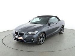 Grau Gebraucht 2016 BMW 218 Sport Line Cabrio | 16.810 € (Fairer Preis)