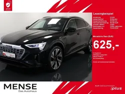 Mythosschwarz Gebraucht 2024 Audi Q8 e-tron S-Line SUV | 69.345 € (Etwas zu teuer)