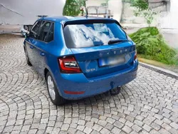 Blau Gebraucht 2021 Skoda Fabia Style Kleinwagen | 14.000 € (Guter Preis)