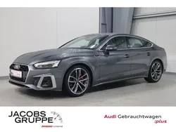 Grau Gebraucht 2023 Audi A5 Sportback S-Line Coupé | 48.370 € (Etwas zu teuer)