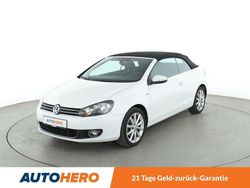 Weiß Gebraucht 2015 VW Golf Cabriolet LOUNGE Cabrio | 11.790 € (Etwas zu teuer)