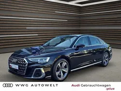 Brillantschwarz Gebraucht 2022 Audi A8 Ambiente Limousine | 59.870 € (Superpreis)
