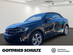 Schwarz Gebraucht 2025 VW T-Roc Cabriolet R-line Cabrio | 35.980 € (Fairer Preis)