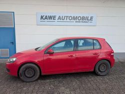 Rot Gebraucht 2009 VW Golf VI Trendline Kleinwagen | 3.500 € (Superpreis)