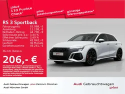 Gletscherweiß metallic Gebraucht 2024 Audi RS3 Sportback Sport Kleinwagen | 55.988 € (Fairer Preis)