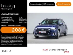Navarrablau metallic Gebraucht 2023 Audi A3 Advanced Plus Limousine | 27.249 € (Fairer Preis)