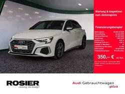Weiss / ibisweiss Gebraucht 2024 Audi S3 Business Limousine | 38.990 € (Superpreis)