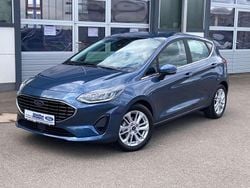 Chromablau metallic Gebraucht 2022 Ford Fiesta Titanium Kleinwagen | 19.390 € (Fairer Preis)