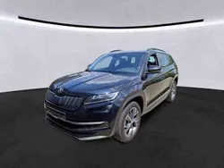 Crystalschwarz metallic Gebraucht 2021 Skoda Kodiaq SportLine SUV | 29.911 € (Fairer Preis)